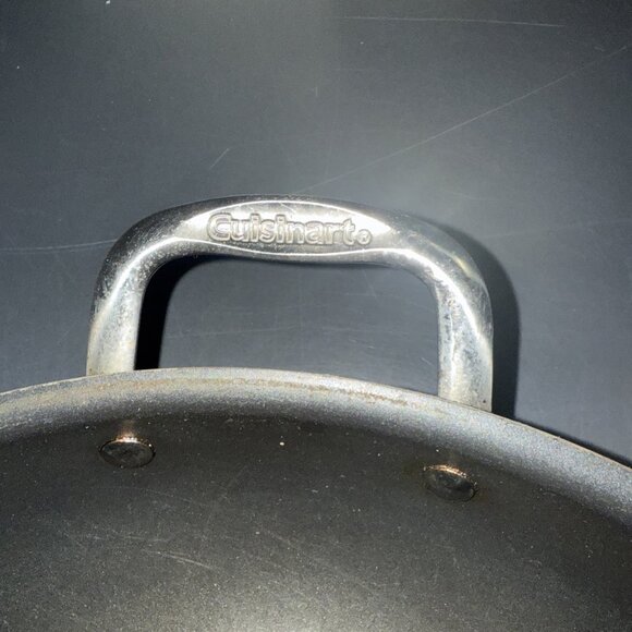 Cuisinart Skillet Model #622-38H Stir Fry Wok 14” Teflon Pan Stainless Steel - Picture 6 of 16